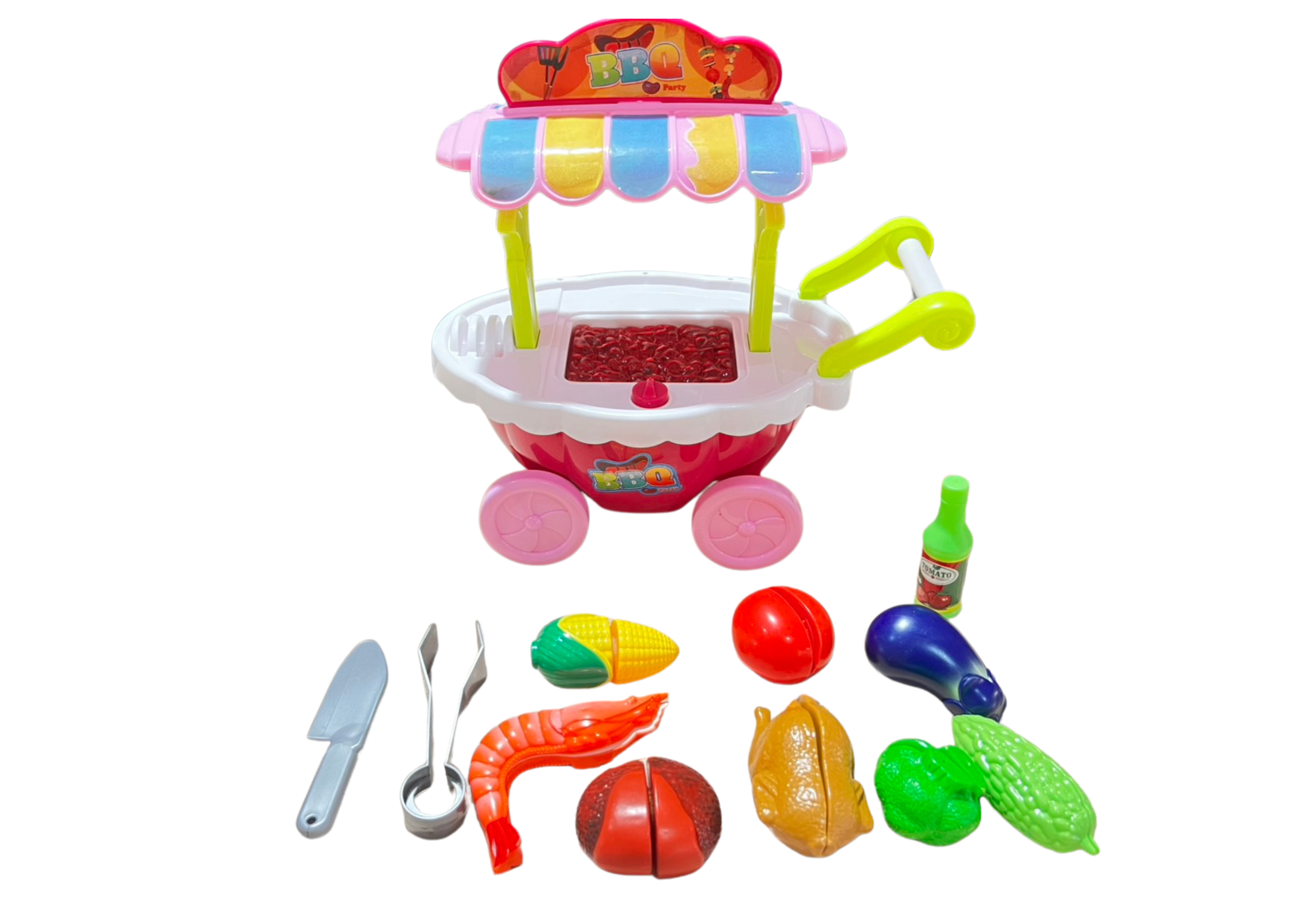 BBQ食材推車圖片